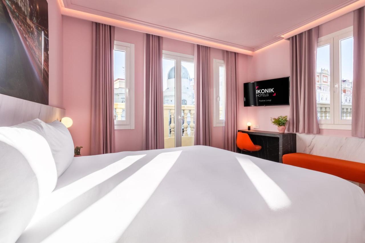 Ikonik Gran Via Hotel Madrid Luaran gambar