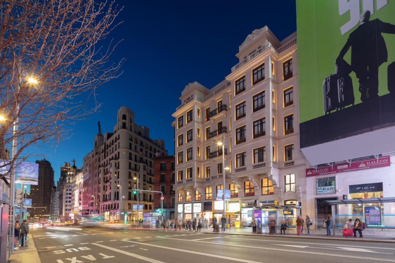 Ikonik Gran Via Hotel Madrid Luaran gambar