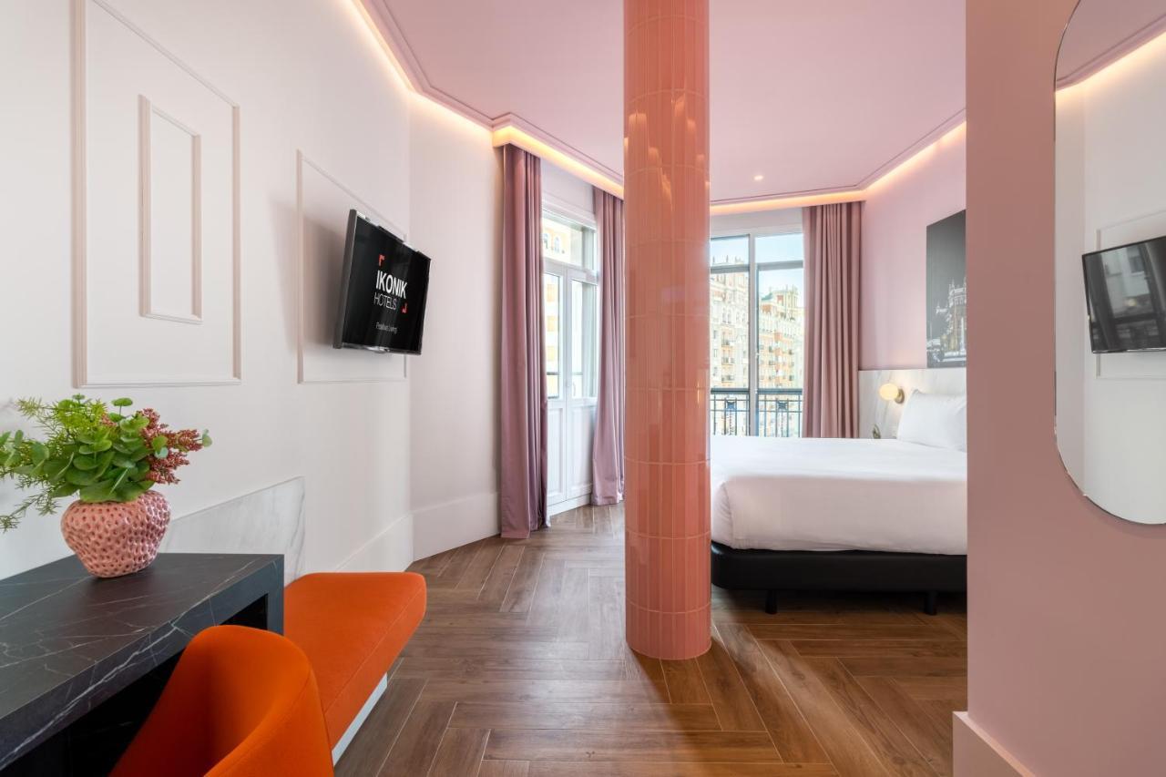 Ikonik Gran Via Hotel Madrid Luaran gambar